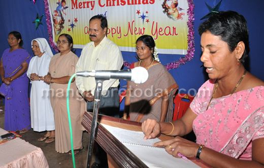 Christmas Celebration at Spandana, Jeppu for Sick People